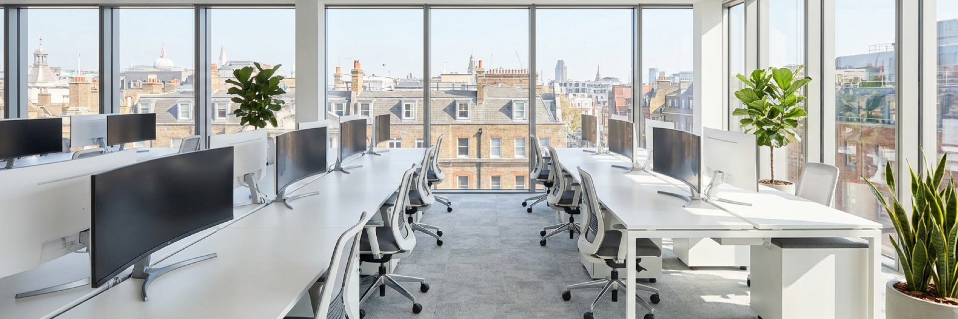 office cleaning london workspace
